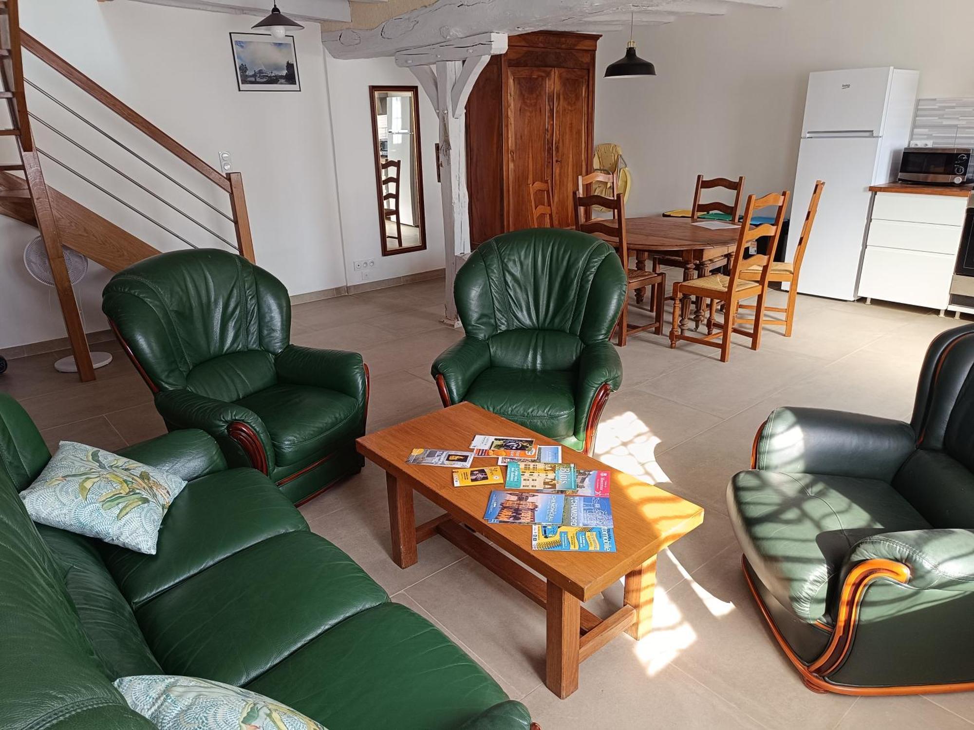 Gite De La Grand Maison Les Chenes Seigy Extérieur photo