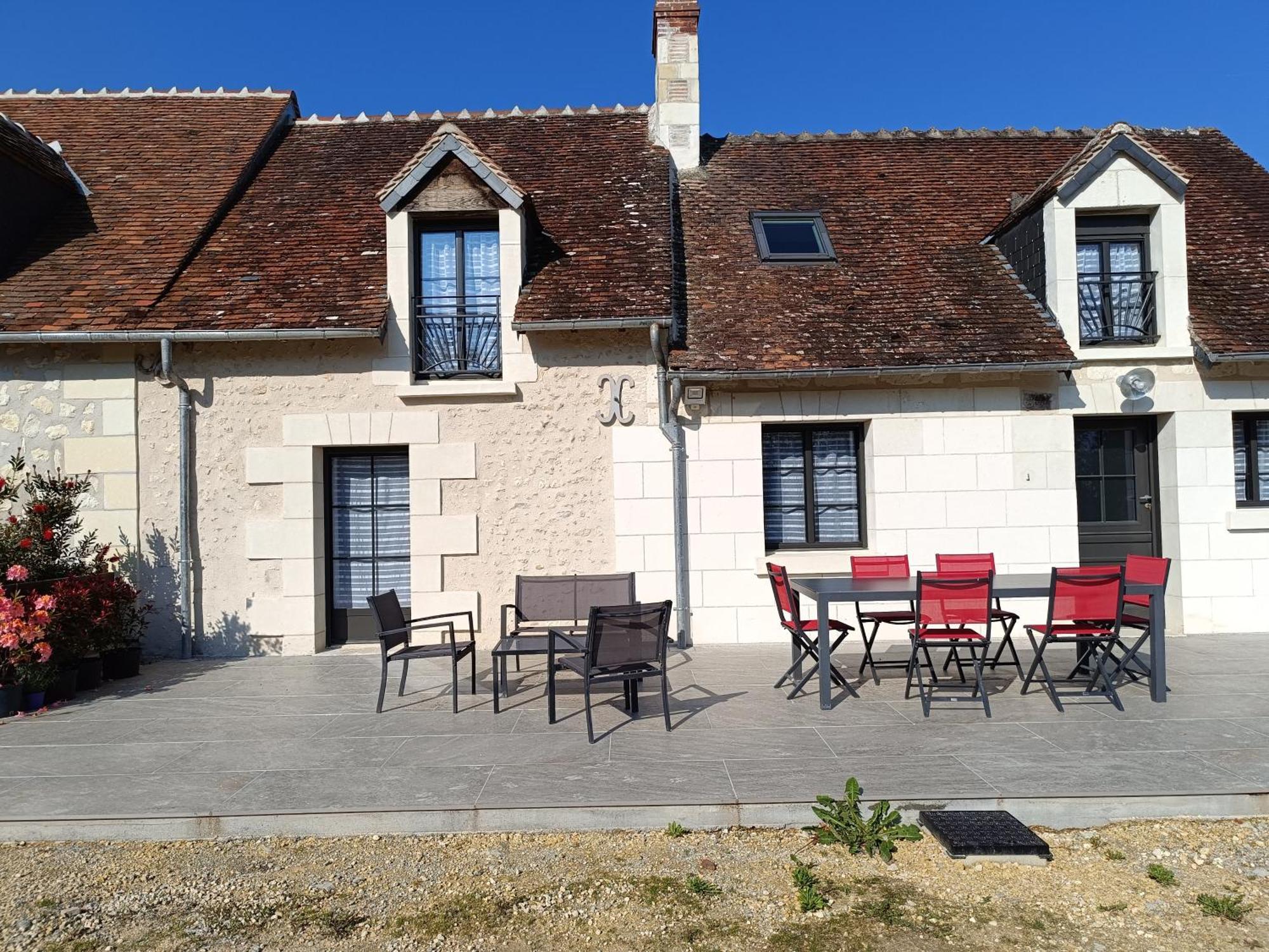 Gite De La Grand Maison Les Chenes Seigy Extérieur photo